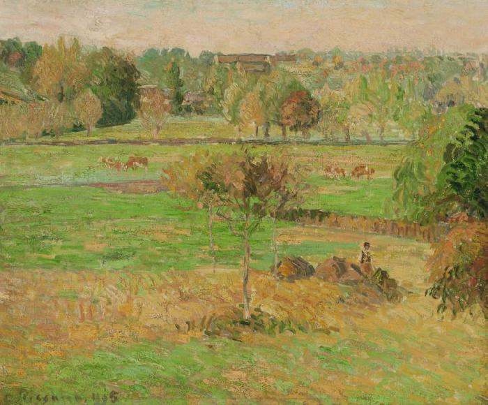Camille Pissarro Autumn in eragny Sweden oil painting art